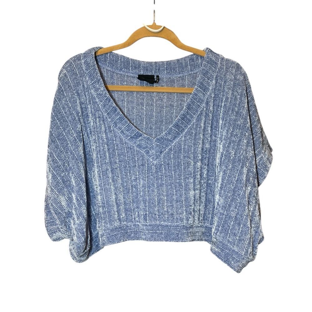 UO Out From Under Cozy Rib Knit Oversized Pullover Sweater Size S Coquette